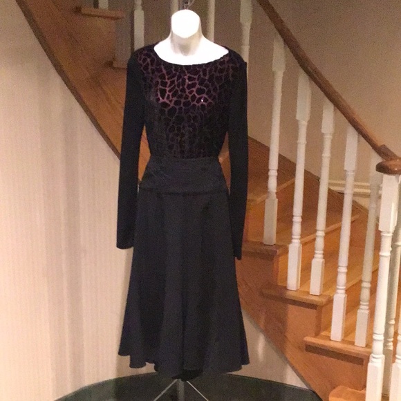 Black flared skirt - Picture 4 of 6